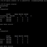 ZFS on Linux – Step 3 – create zpool mirror