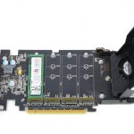 Dell 4x m2 NVMe Drive PCIe Card