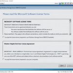 WD Windows Storage Server Setup dual EULAs