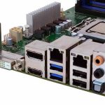 Supernicro X11SSQ-O – Back IO