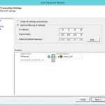 2 node flash vSAN – Add VMkernel – IP settings