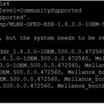 2 node flash vSAN – Install Mellanox driver