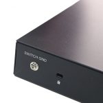 D-Link DXS-1210-12TC Rear Ground and Kensington Lock