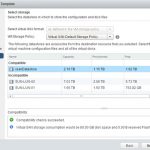 VMware vSAN – create a VM step 5 storage