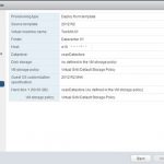 VMware vSAN – create a VM step 6 complete