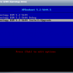 Proxmox Xpenology Install – Upgrade