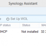 Proxmox Xpenology Synology Assistant