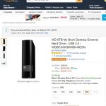 WD My Book 8TB Amazon