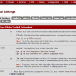 pfSense suricata package GUI