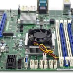 ASRock Rack D1540D4U-2T8R CPU heatsink RAM and airflow
