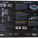 ASUS Z170 WS – Retail Box Back