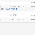 pfSense 2.3 firewall rules drag and drop
