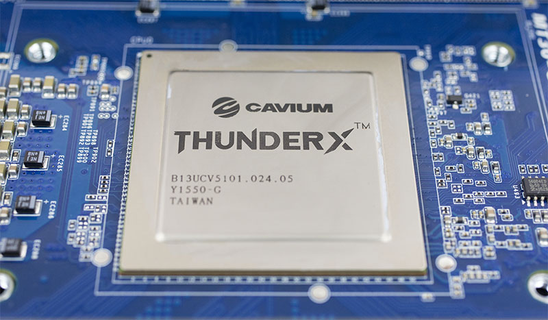 Cavium ThunderX 48 Core Chip Close Up 800