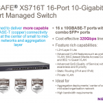 Netgear ProSAFE XS716T