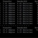 Supermicro SMB-XEM-X10SM Blade to External iperf3 example