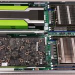 Supermicro SuperBlade GPU Two NVIDIA GPUs being Installed