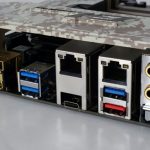 Gigabyte  X170 Extreme ECC – Back IO Ports