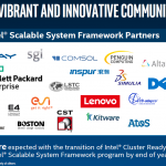Intel ISC 2016 Intel Scalable System Framework partners