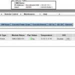 Supermicro 3U MicroBlade Web Management – Switch Status