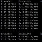 Supermicro MicroBlade iperf3 blade to blade