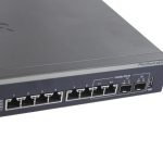 Netgear ProSAFE XS708T front combo ports