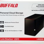 Buffalo LS220D 2 Drive NAS – Retail Box Front