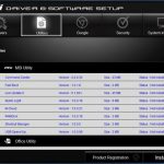 MSI X99A Workstation motherboard – Utilities