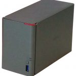 Buffalo LS421DE Three Quarter View