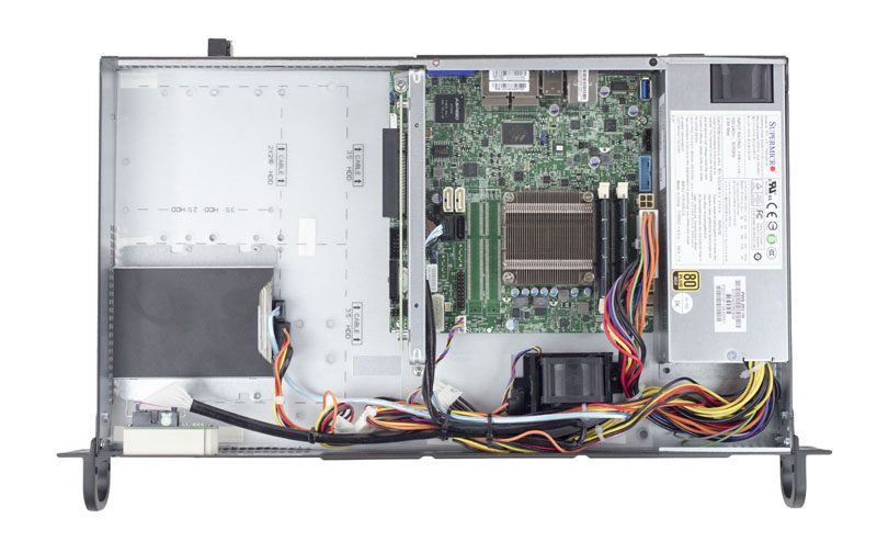 Supermicro 5018A-LTN4 internal view