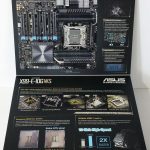 ASUS X99 E 10G WS Workstation Motherboard Retail Box Open
