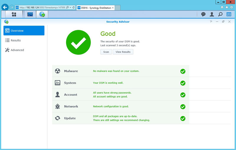 Synology DS916 Overview