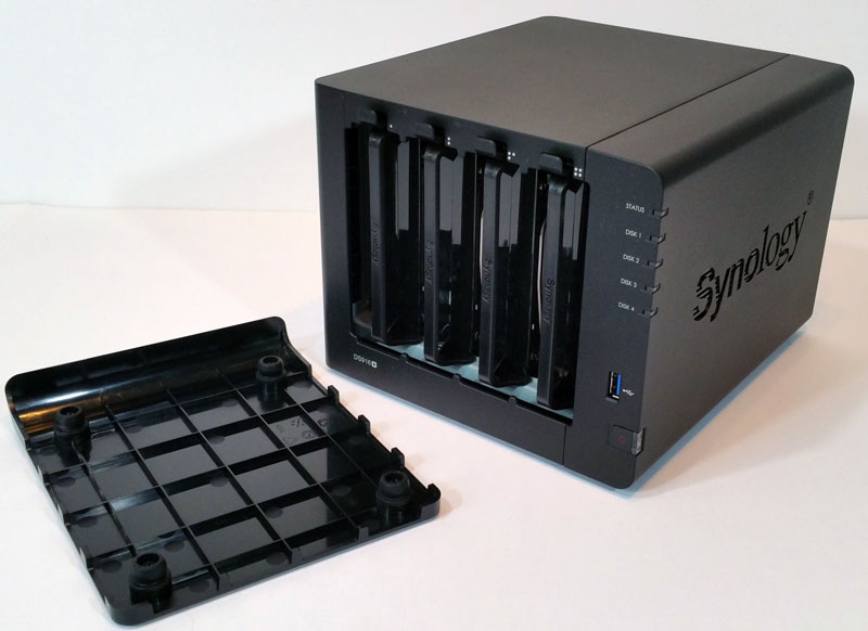 Synology DS916 Front Panel Off