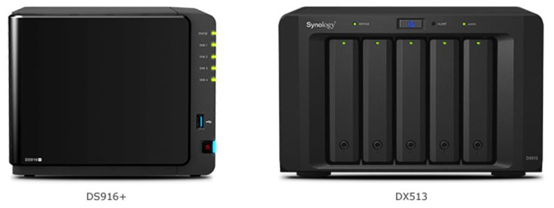 Synology DS916 With DX513