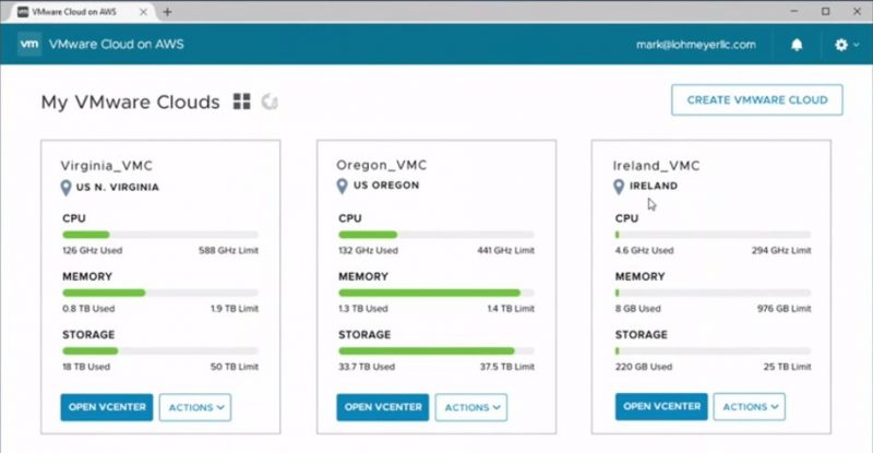 VMware On AWS