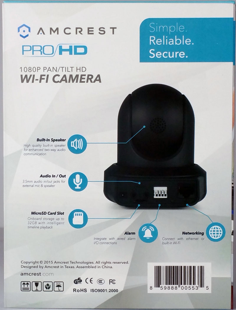 AMCREST 1080 HD Pro WiFi Camera 15