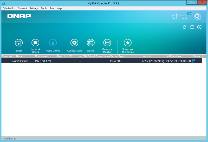 QNAP Qfinder Pro
