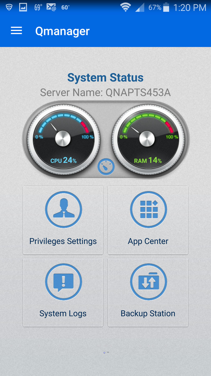 QNAP TS 453A Android Apps 2