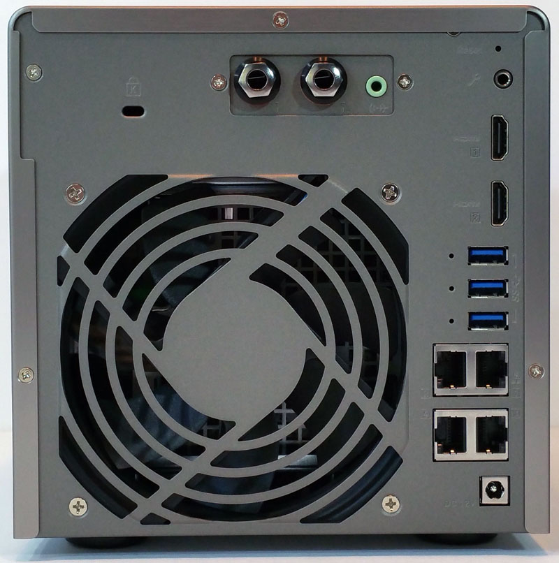 QNAP TS 453A Back