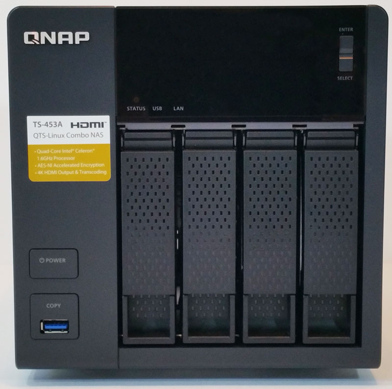 QNAP TS 453A Front