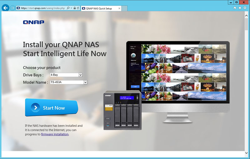 QNAP TS 453A Installation 1