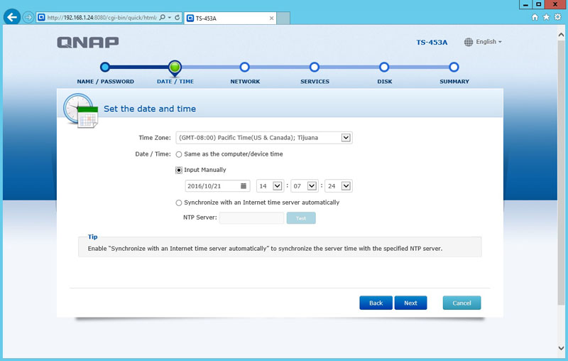 QNAP TS 453A Installation 10