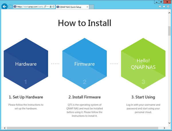 QNAP TS 453A Installation 2