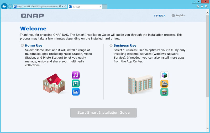 QNAP TS 453A Installation 8