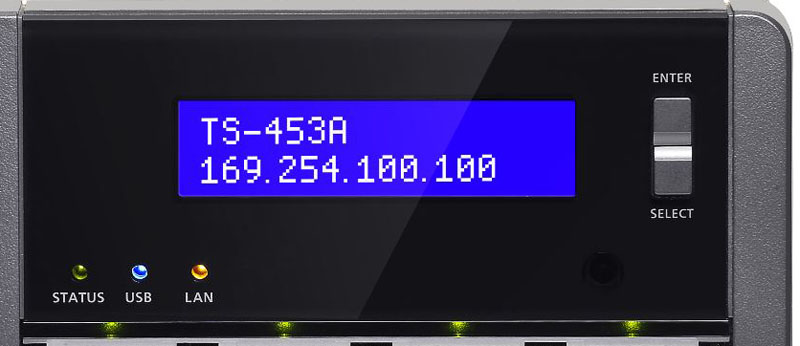 QNAP TS 453A LCD