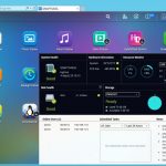 QNAP TS 453A Management Status Dashboard