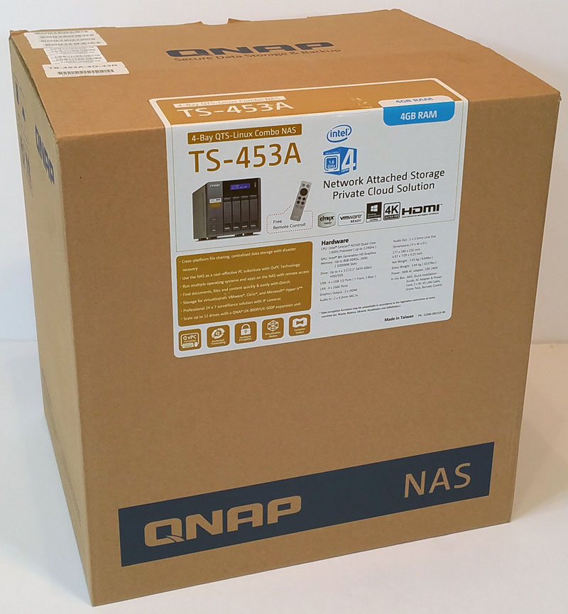 QNAP TS 453A Retail Box