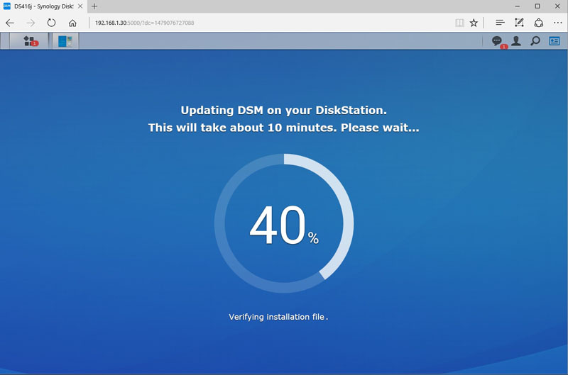 Synology DS416j Installation 14