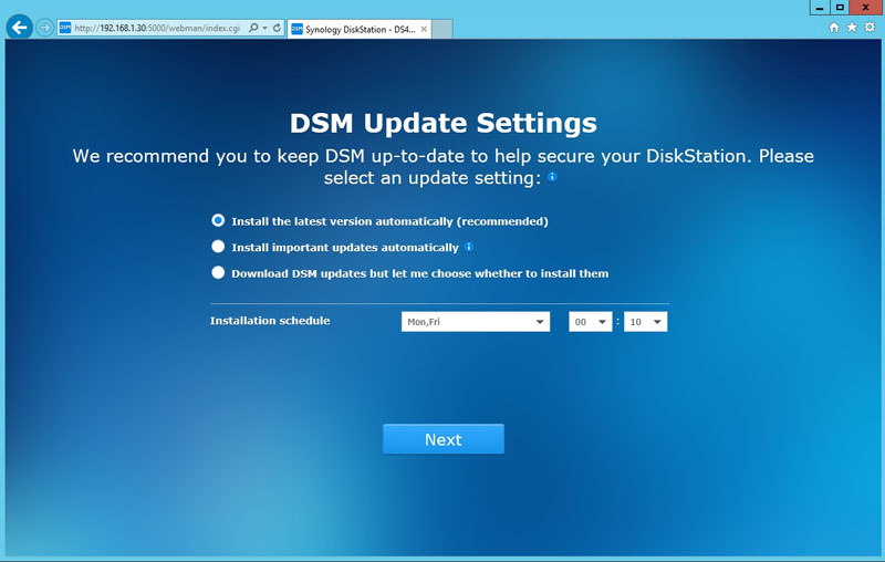 Synology DS416j Installation 4