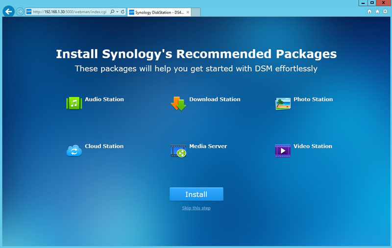 Synology DS416j Installation 6