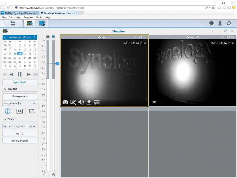 Synology DS416j Surveillance Station 22
